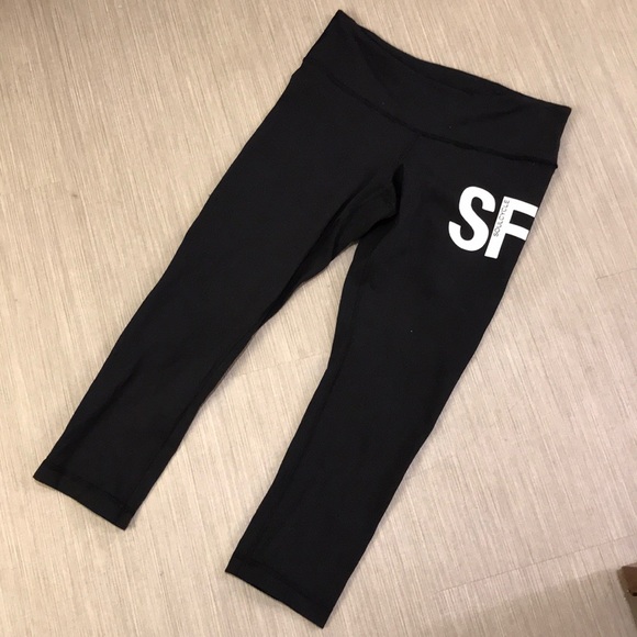 lululemon athletica Pants - Lululemon soulcycle crop leggings 6